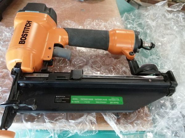 Bostitch 16 gauge nail gun +Bench drill