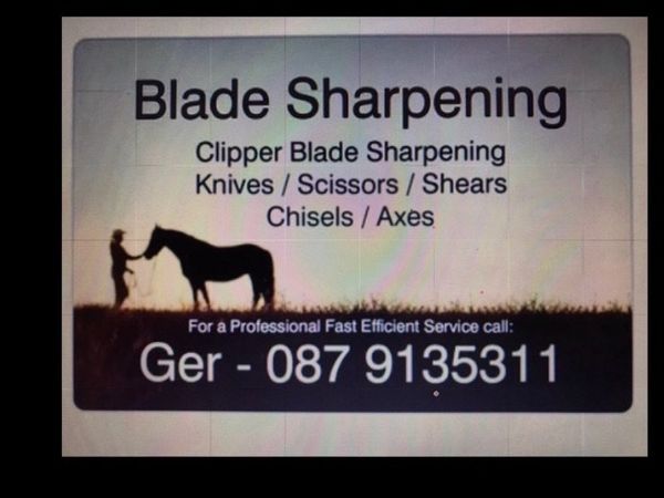 Clipper blades sharpening for sheep, horses, dogs