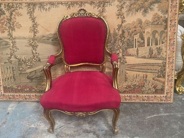 Antique Chair that has been recovered