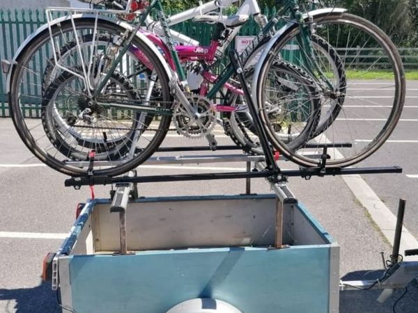 Camping Trailer and 3 bike carrier
