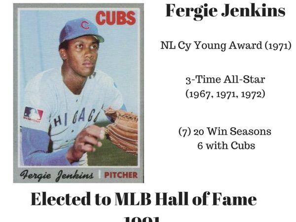 Signed by fergie Jenkins