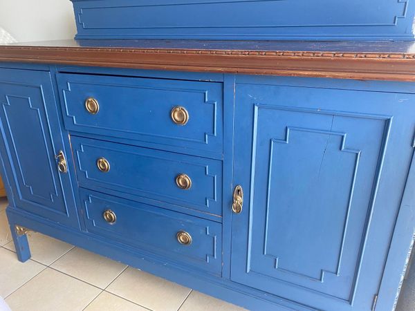 Modernised Queen Anne Antique Sideboard