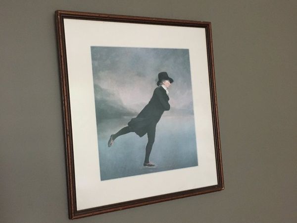 Framed Picture ‘the Reverend Walker Skating o