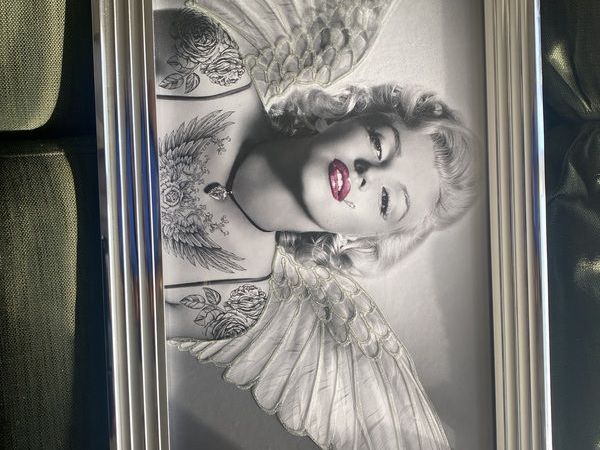 Marilyn Monroe beautiful framed photo