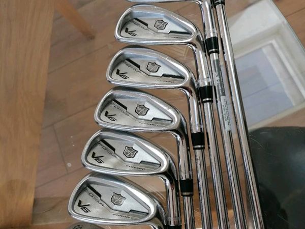 Wilson staff V6 forged irons