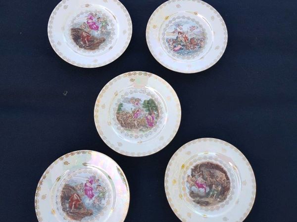 By post only 5 china sides plates