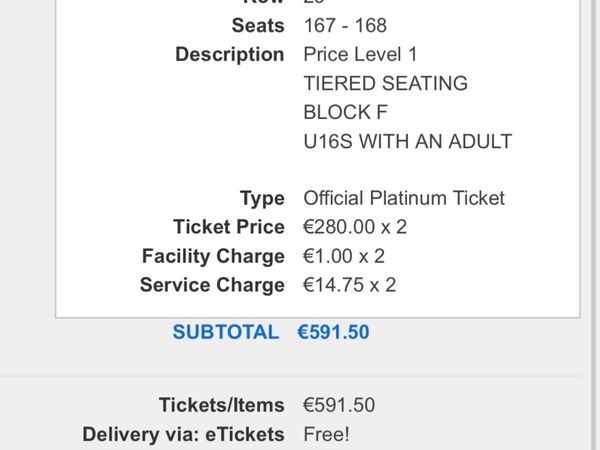 Justin Bieber Tickets - Dublin