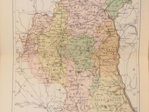 County Maps of Ireland From 1884