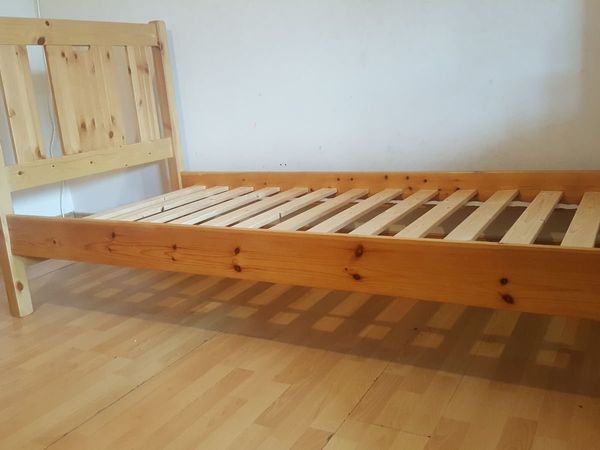 Pinewood quality sturdy bed frame