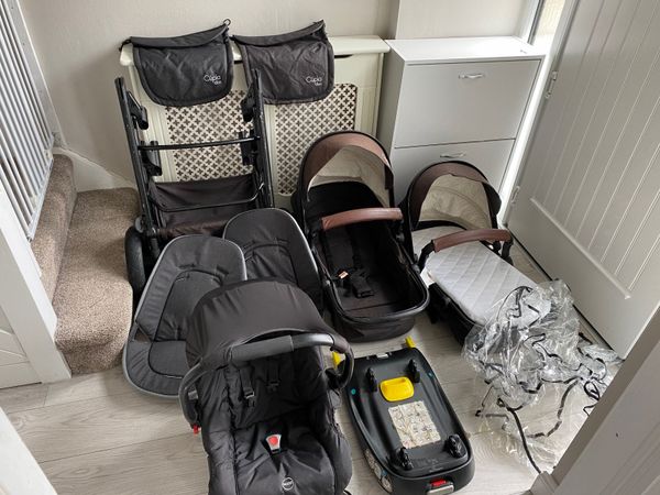 Cupla Duo 3 in 1 Travel System (pram, buggy, car seat)
