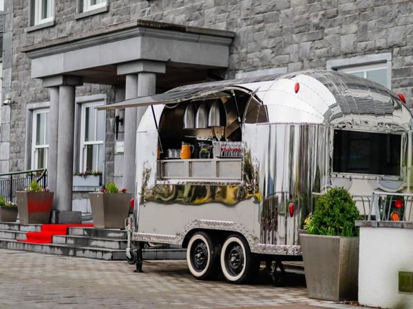 Airstream Style Food Truck Catering Trailer