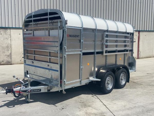 Nugent 12x6 Livestock trailer with sheep decks