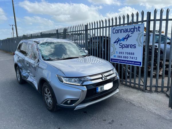 2018 MITSUBISHI OUTLANDER JUST IN FOR BREAKING