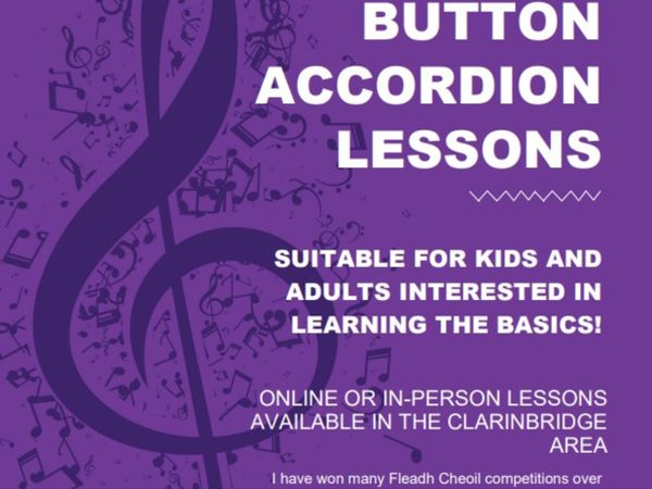 Button Accordion Lessons