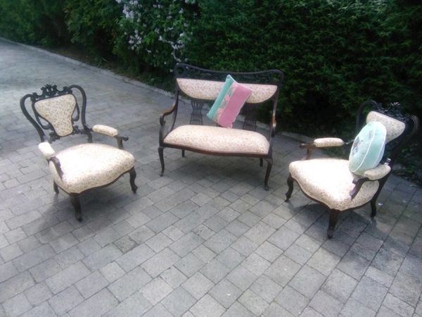 Antique chairs and couch