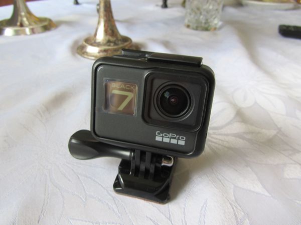 GoPro Hero 7 Black 12MP HD 4K 60p Action Camera Live Streaming GPS