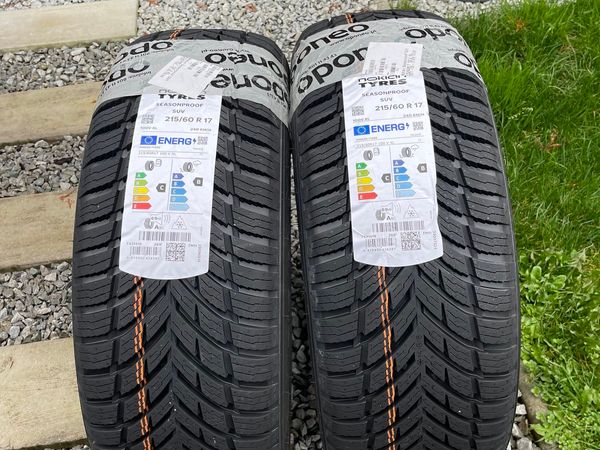 2 tyres of Nokian Seasonproof SUV 215/60 R17