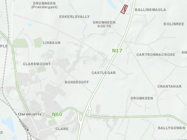 N17 Claremorris Commercial Site for sale