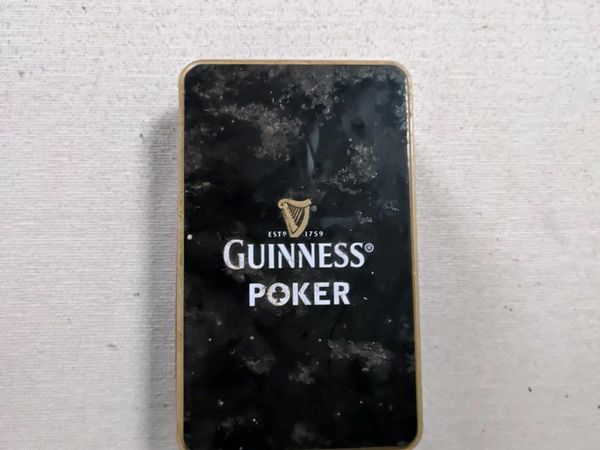 Mini Guinness poker set