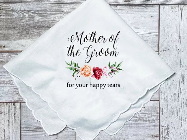 Mother of the bride & mother of the groom hanky s