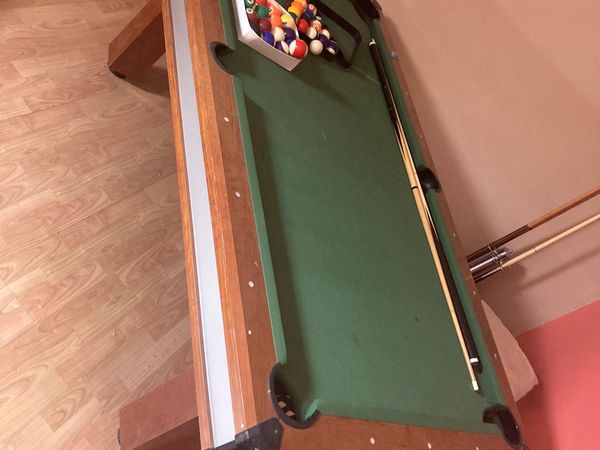A pool table text only 0871634072