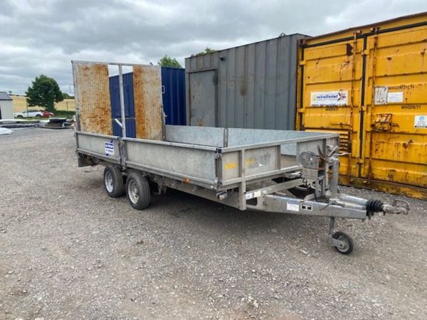 14ft drop side ifor williams trailer