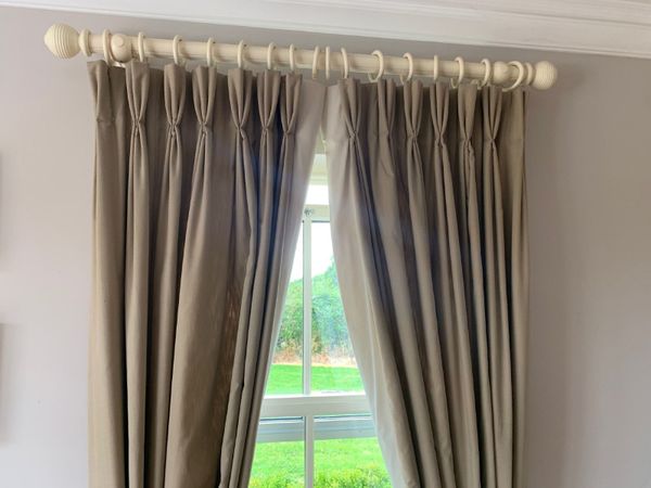 3 Pairs of Handmade Curtains