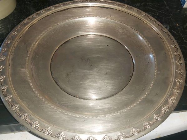 Solid Sterling silver plate 310g