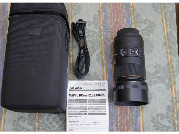 Sigma 105mm F2.8 EX DG OS HSM Macro Nikon DX,FX,F