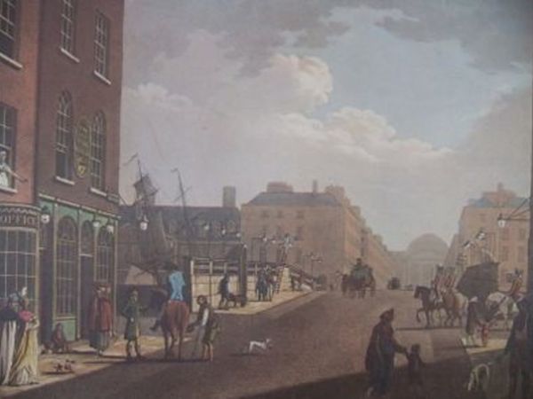 Prints x 6 ('74) of Dublin by James Malton, from c1750-1803 Paintings