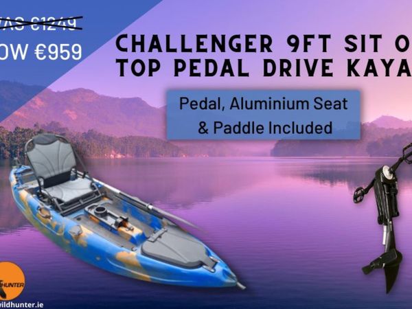 Challenger Sit on Top Pedal Drive Kayak