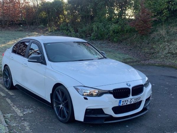 BMW 3-Series Saloon, Diesel, 2017, White
