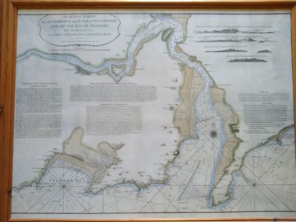 Chart of the Harbour and river of Waterford .