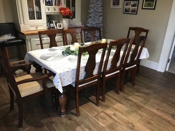 Table And 8 Chairs