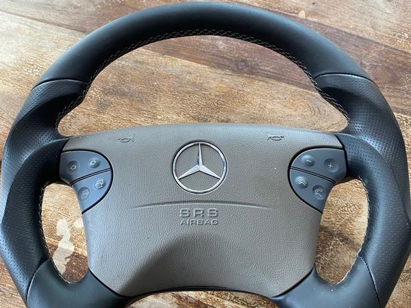 Mercedes clk w208 genuine steering wheel