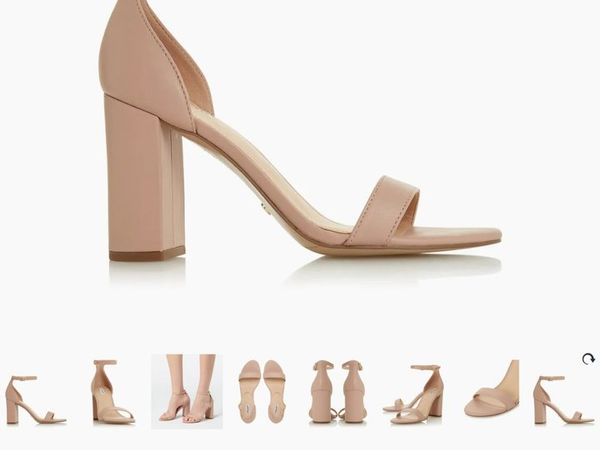 Dune Blush heels