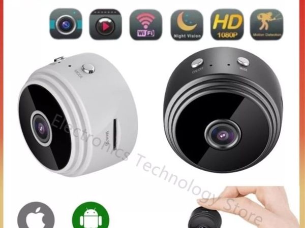 Mini Magnetic Full HD Home Security Camera / Webca