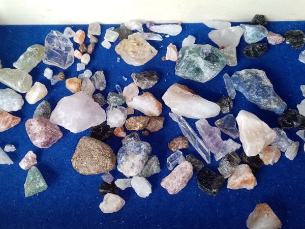 Stones and Crystals.