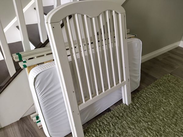 Cot with mattress