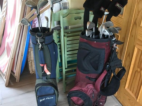 Golf Clubs & Bags & Assorted others
