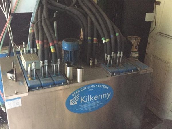 Kilkenny Beer cooling system+insulated cooler room