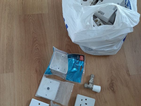Bag of sockets, plugs, vents