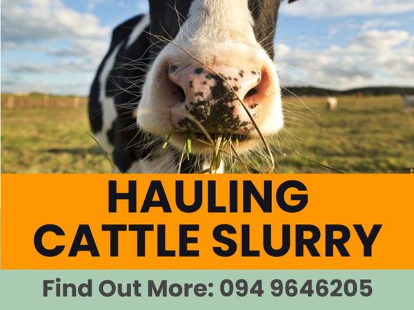 Cattle / Pig  Slurry - Call Us!
