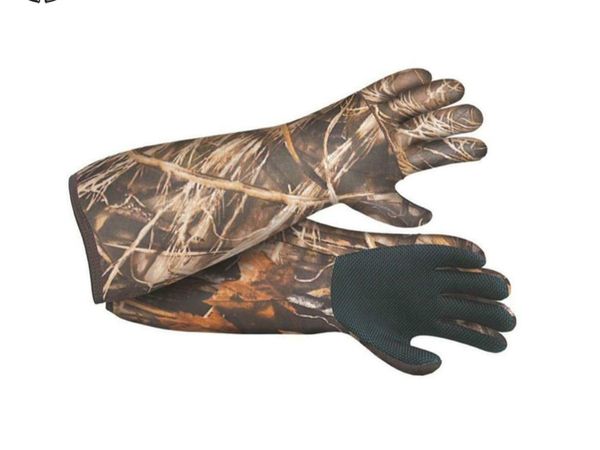 Allen Neoprene Waterfowl Decoy Gloves Realtree Max5