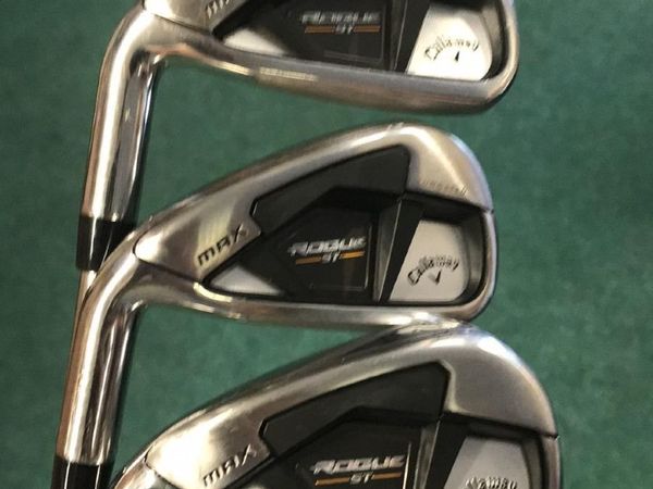 Callaway Rogue ST Max LEFT HAND 5-SW Stiff NEW  €999 Now  €849 2 weeks old