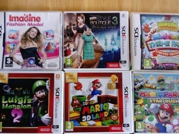 12 Nintendo 3DS Games (10 X 3DS, 2 X DS)
