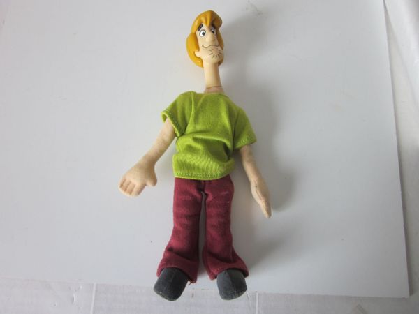 Vintage Scooby Doo Shaggy Rogers Soft Toy Figure  Cartoon Network
