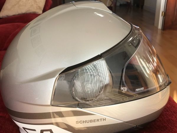 Schuberth C4 and Scott Leathers suit.