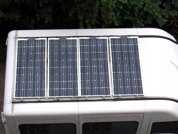 100W flexible solar panel kit for camper boat