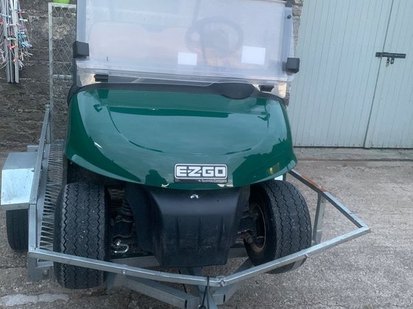 2015 ezgo golf buggy plus trailer